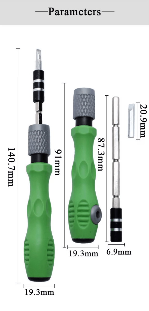 32 in 1 Magnetic Screwdriver Repair Tool Set Mini Precision Screwdriver Set - THE TECH STATION UK