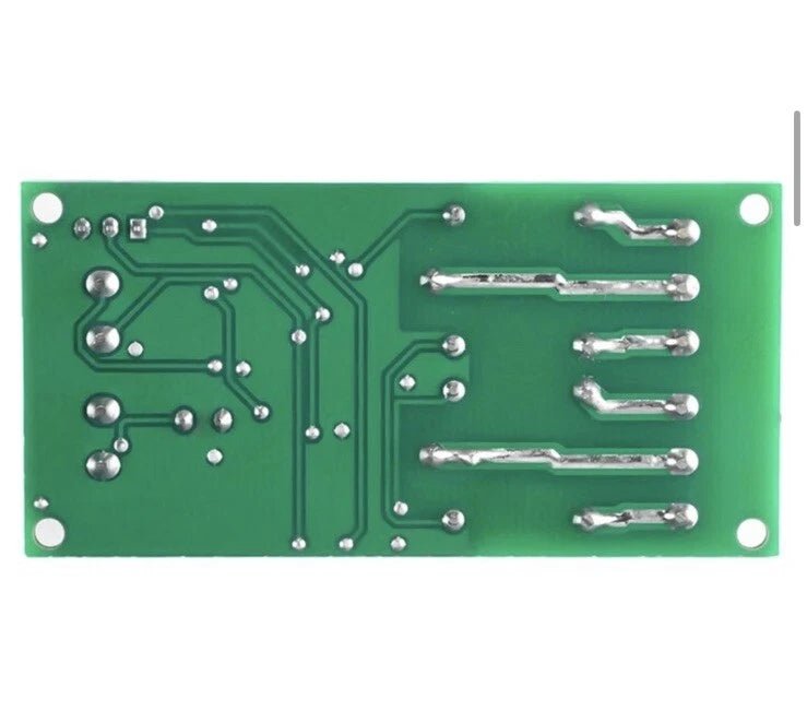 5V 12V 24V Dual Double Self - Locking Interlock Latching Relay Module High / Low - THE TECH STATION UK