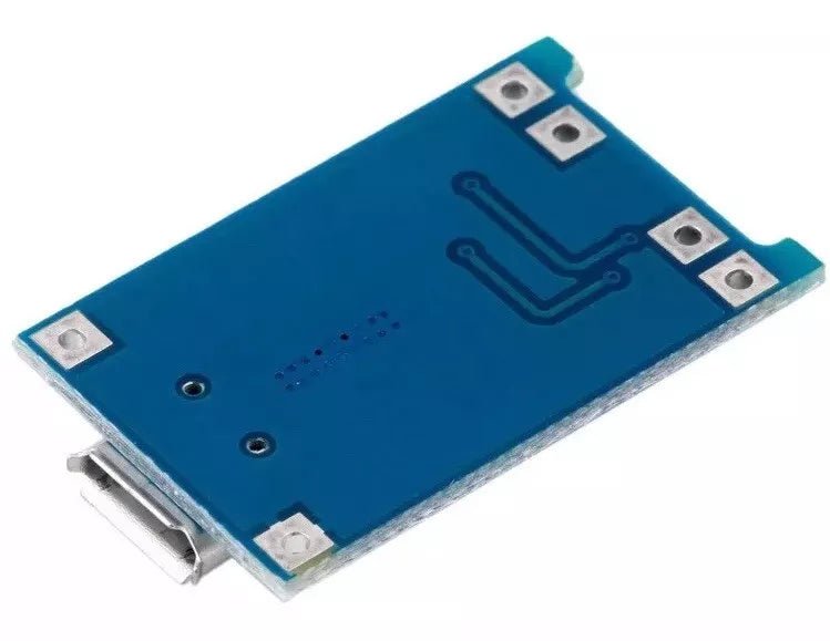5V Micro USB 1A 18650 Lithium Battery Charger Module TP4056 With Protection - THE TECH STATION UK