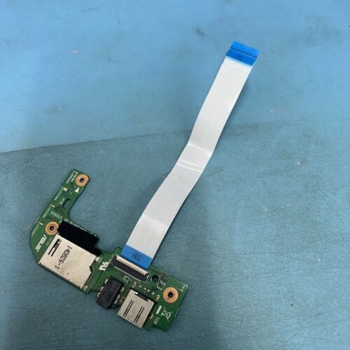 Asus X555L X555LA X555LD USB IO Audio SD Reader Board + Cable 69N0R7B10B07 - 01 - THE TECH STATION UK