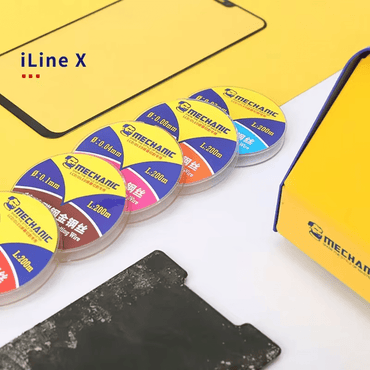 MECHANIC ILine X Series Special Carbon Steel Cutting Wire 0.03/0.04/0.05/0.06/0.08/0.028mm 200m LCD Screen Cutting Wire - THE TECH STATION UK