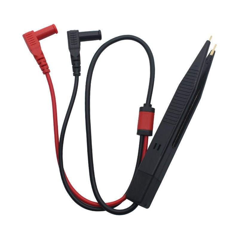 SMD SMT Chip Test Clip, LCR Meter Tweezer, Multimeter Test Leads, Capacitance Inductor Resistance Test Clip, Multi Meters Electrical Alligator Clip Probe - THE TECH STATION UK