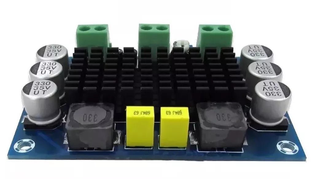 TPA3116 D2 DA DC 12V - 24V 100W Mono Channel Digital Power Audio Amplifier Board - THE TECH STATION UK