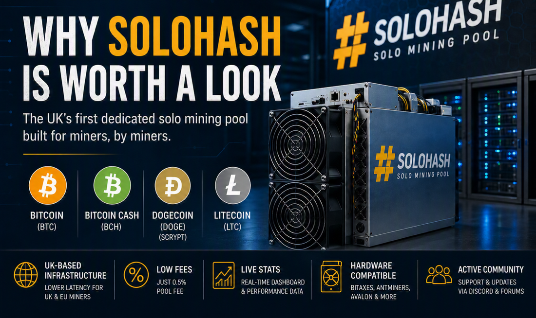 Why SoloHash Pool Is Worth a Look for Solo Crypto Miners!!