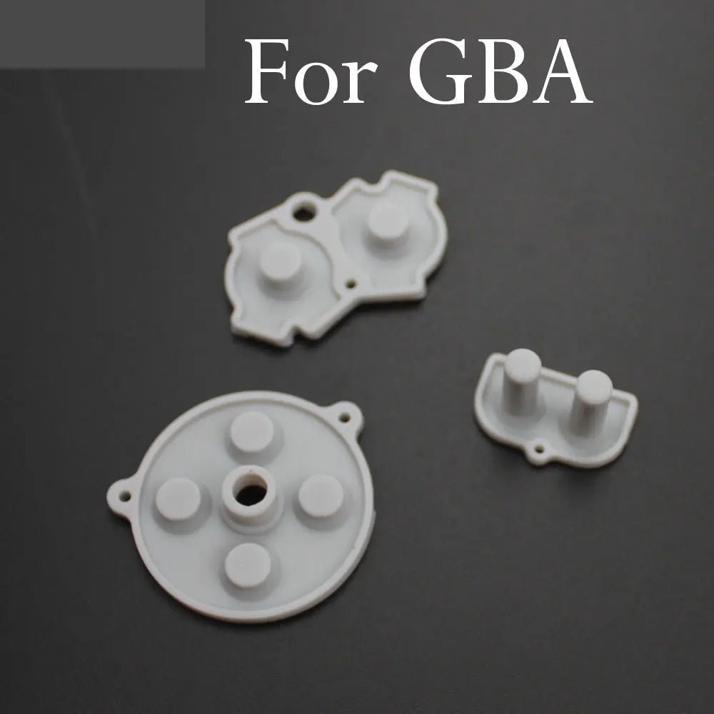 1 set Gameboy GB GBA GBC GBP GBA SP Silicone Rubber Button Conductive Button Pads - THE TECH STATION UK
