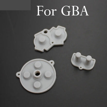 1 set Gameboy GB GBA GBC GBP GBA SP Silicone Rubber Button Conductive Button Pads - THE TECH STATION UK
