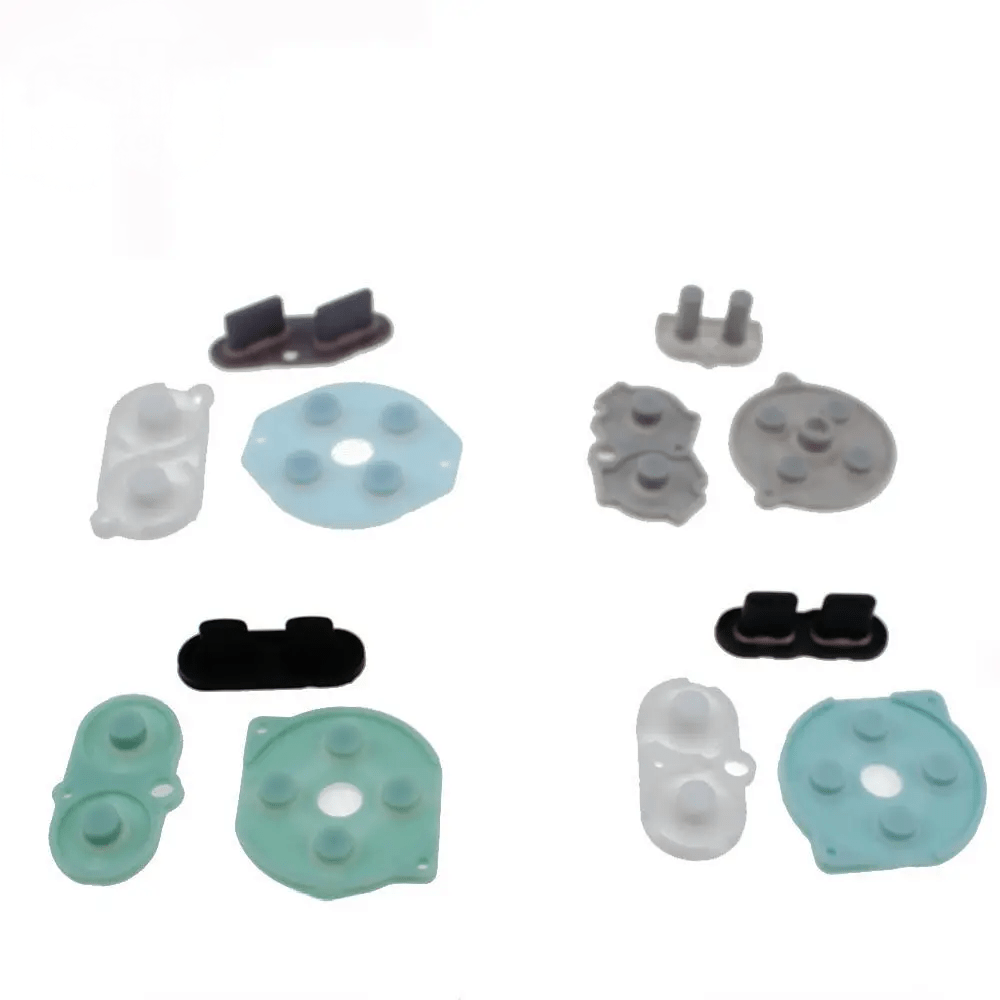 1 set Gameboy GB GBA GBC GBP GBA SP Silicone Rubber Button Conductive Button Pads - THE TECH STATION UK