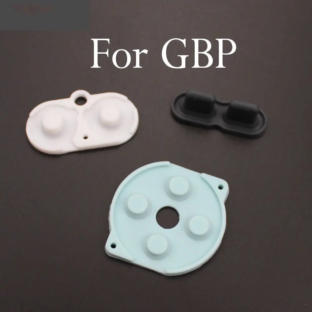 1 set Gameboy GB GBA GBC GBP GBA SP Silicone Rubber Button Conductive Button Pads - THE TECH STATION UK