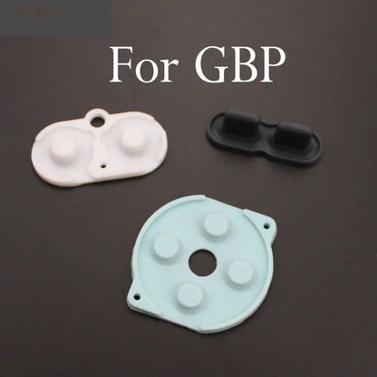 1 set Gameboy GB GBA GBC GBP GBA SP Silicone Rubber Button Conductive Button Pads - THE TECH STATION UK
