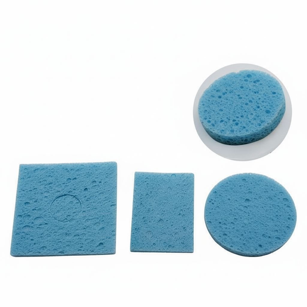 5 Pack Soldering Sponge Replacement Sponge for Soldering Iron Tip Cleaning - THE TECH STATION UK