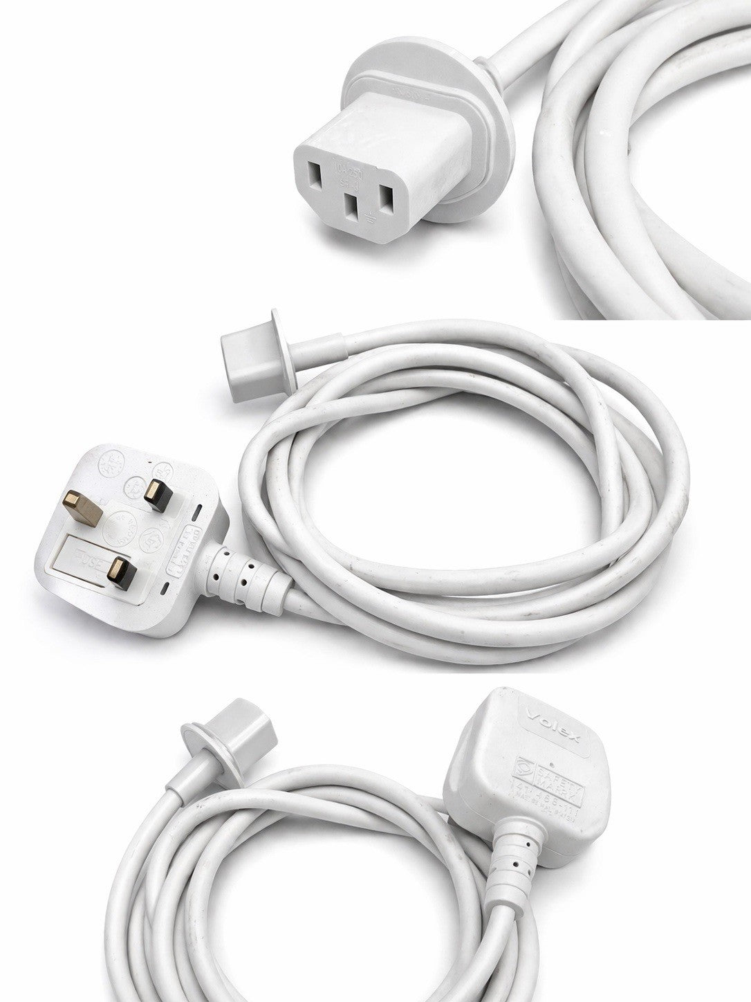 Genuine Original Apple iMac Volex / Longwall Mains Power Cable Lead