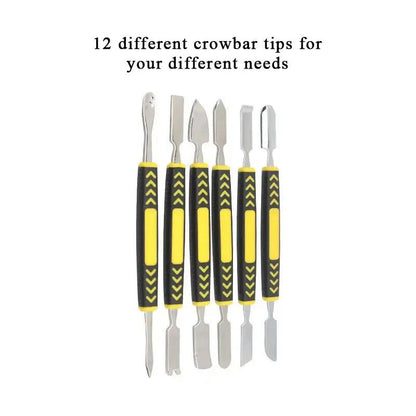 6 - piece Metal Spudger Set Pry Tool Set - THE TECH STATION UK