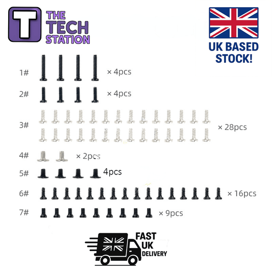 67pcs Full Screw Set for Steam Deck Console Internal & External - THE TECH STATION UK
