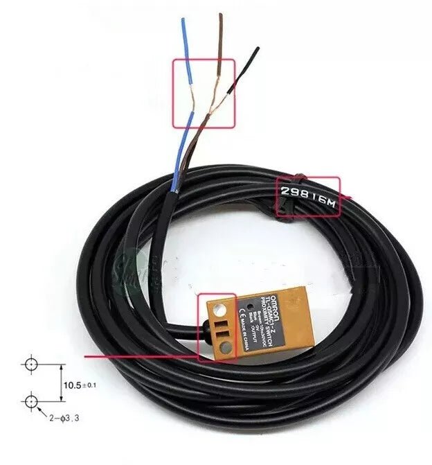 OMRON TL - Q5MC1 - Z Proximity Sensor Switch TLQ5MC1Z 10 - 30VDC 2m Cable 3D Printer - THE TECH STATION UK