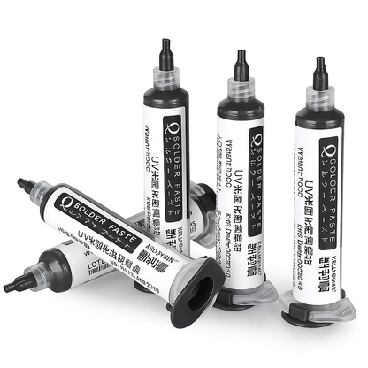 UV Curing Solder Mask Black Circuit Board Protective Paint 10CC - THE TECH STATION UK