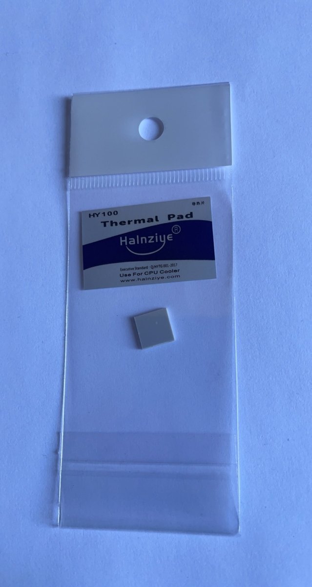HY100 THERMAL TRANSFER PAD for CPU Heat Sink - THE TECH STATION UK